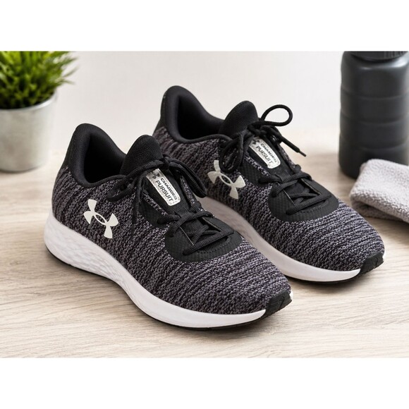 Under Armour Charged Pursuit Men’s 8.5 Black Running Shoes NWOT Athletic main image 8